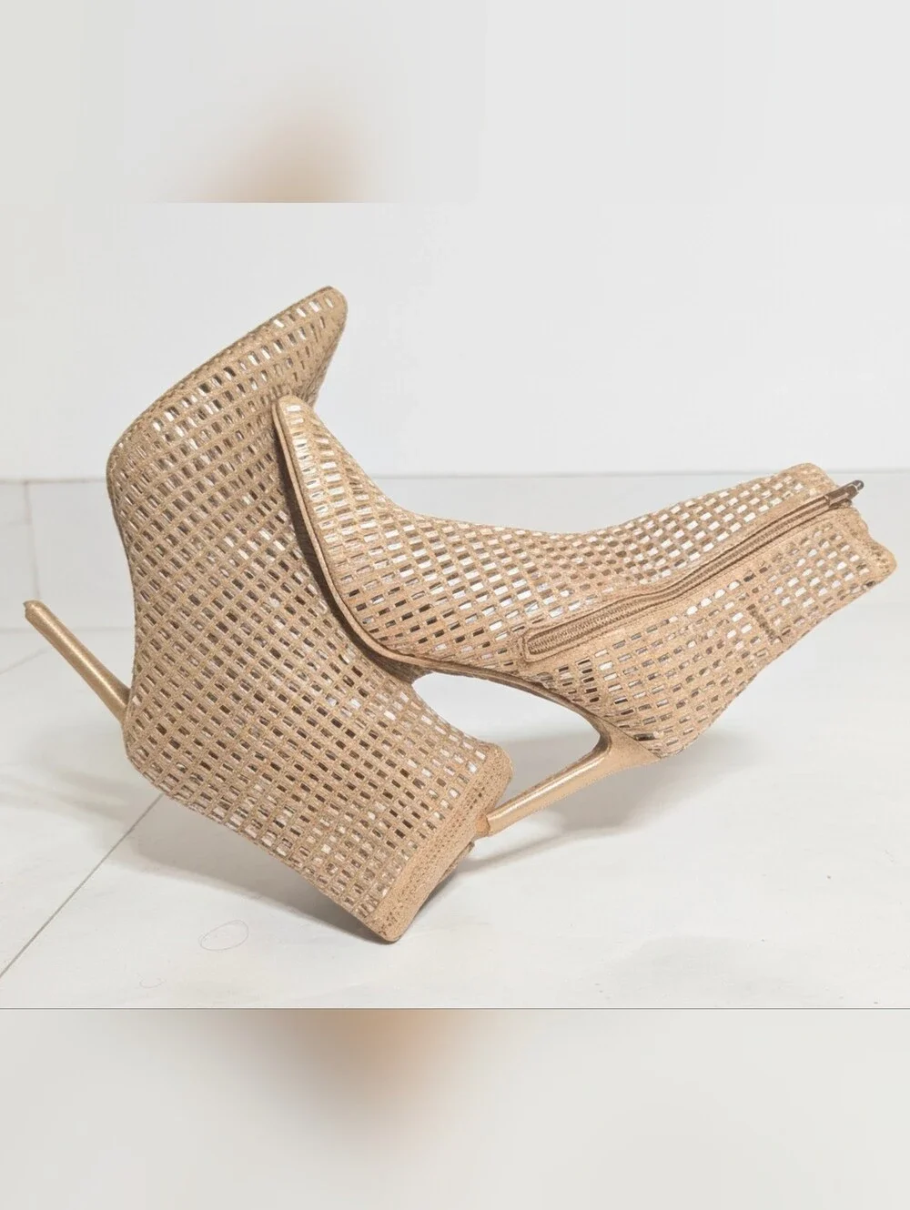 Charles by Charles David Afterhours Rhinestone Mesh Booties